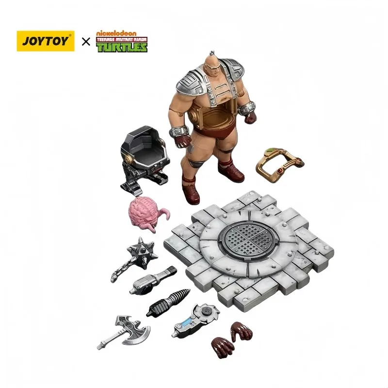 

【In Stock】Original JOYTOY TMNT-Krang 1/18 Action Figures Models Toys Collection Ornaments Collection Series Gift