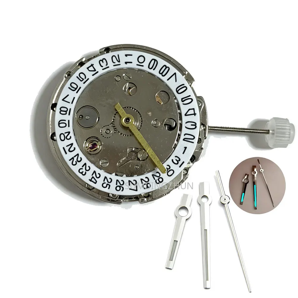 2813/8205 Automatic Watch Movement 3 Hands Single Calendar Mechanical Movement Watch Repair DIY Assembly Luminous Watch Hands