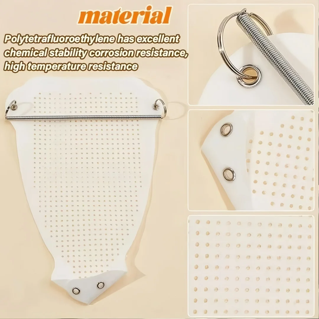 Universeller Bügelbrett-Schuhüberzug aus PTFE, hitzebeständiger Stoffschutz für Bügeleisen-Bodenplatte, Bügeleisen-Abdeckung, Zubehör – Detail 8