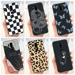 Silicone Case For LG G7 ThinQ Cover LM-G710N LM-G710 Phone Case Popular Butterfly Leopard Soft Funda on LG G7 Plus G7+ Protector