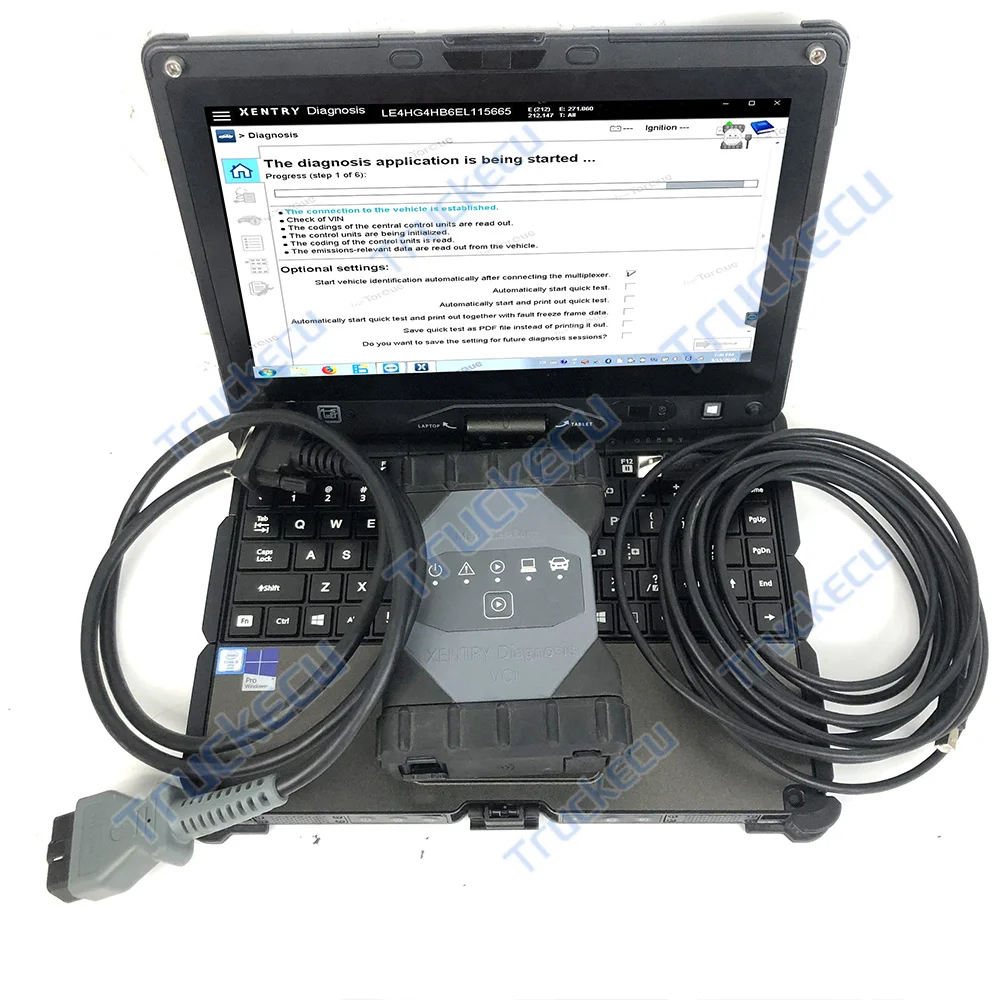 

full set 1:1 mb star c6 xentry diagnoze das wis vediamo+ 2 in 1 folded touchscreen v110 laptop ready to use