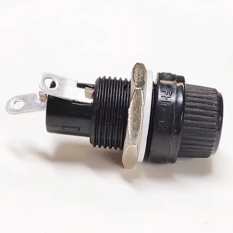 1~5PCS/LOT  Fuse holder FH1-12 FUSE fuse with 10A and 250V rating with opening size of 12MM