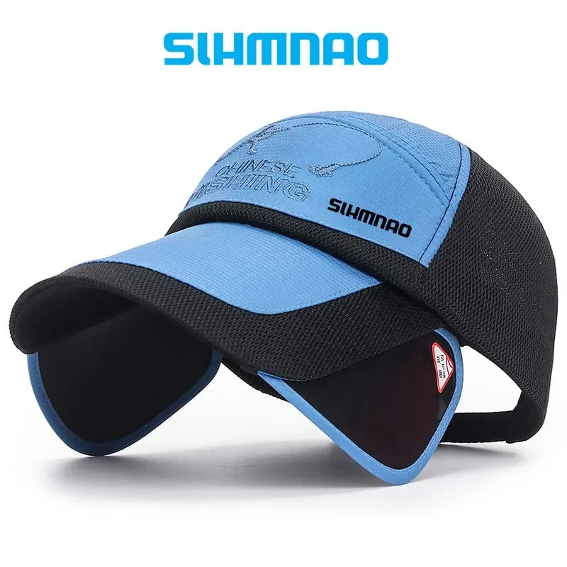 

2025 Fishing Hat Summer Outdoor Fishing Sunscreen Baseball Hat Men's Mountaineering Hunting Sunshade Hat Bicycle Women's Hat
