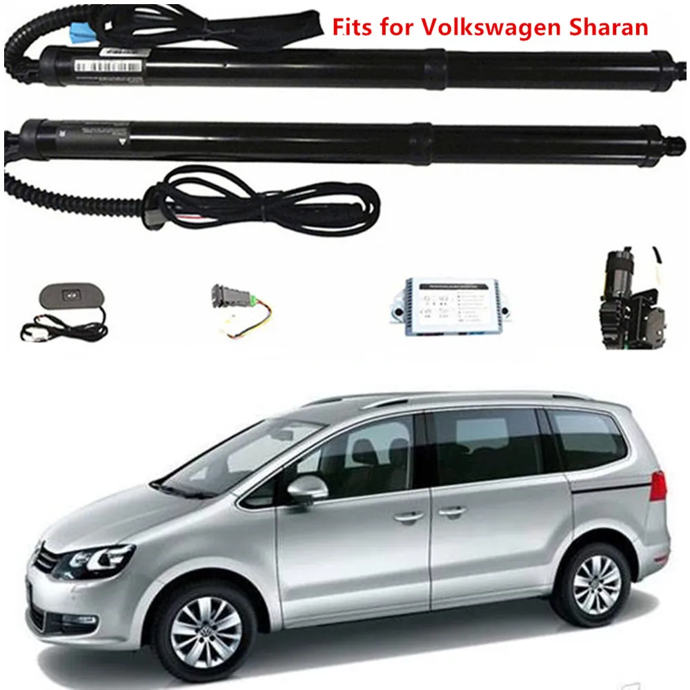 For Volkswagen VW Sharan 7N 2010~2021 Caccessorie Intelligent Electric Tailgate Modified Trunk Support Rod Tail Lifting Switch