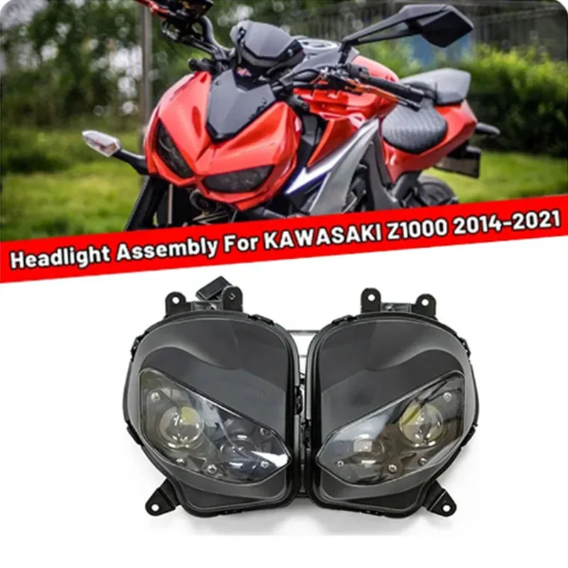 

For Kawasaki Z1000 2014-2021 Z 1000 Motorcycle Accessories Front Headlights LED Headlamp Assembly Illuminated Lamp