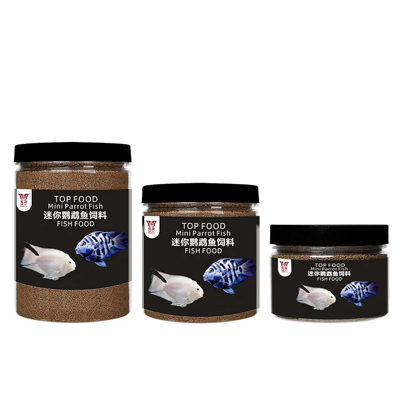 DINGZU High Protein Mini Cichlid Food - Micro Pellets for Dwarf Parrot Fish, Guppies, Tetras & Baby Fish view 5