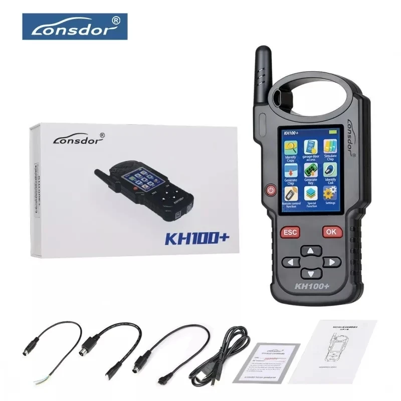 Picture 4: LONSDOR KH100+ Remote Key Programmer Latest Handheld Device Update Version of KH100