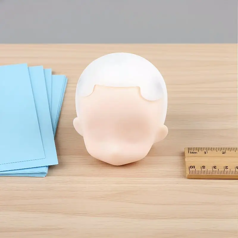 Ob11 Doll Accessories DIY Blank Face Mold GSC Universal Head Shell for Clay Doll Custom Headmaking Home Craft Supplies