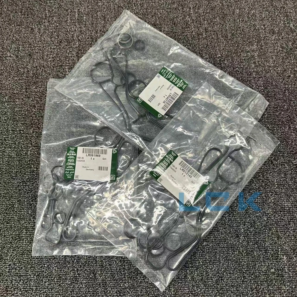 LR040738 LR013149 LR061969 Car Engine Oil Cooler Gasket Set For Range Rover Sport For Range Rover Discovery LR4 3.0L 9X2Q6B624BA