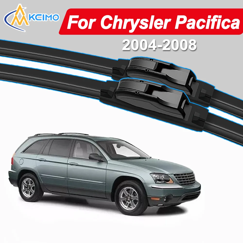 

2Pcs Front Windshield Wiper Blades For Chrysler Pacifica 2004-2008 Windscreen Window Car Accessories Easy To Install