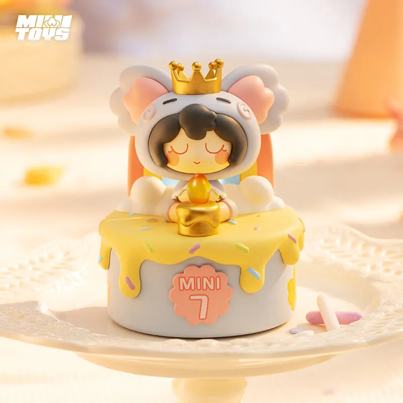 

MINI World Girl Sweet Cake Series Blind Box Toy Caja Ciega Cute Kawaii Doll Action Figure Toys Kid Surprise Model Mystery Box