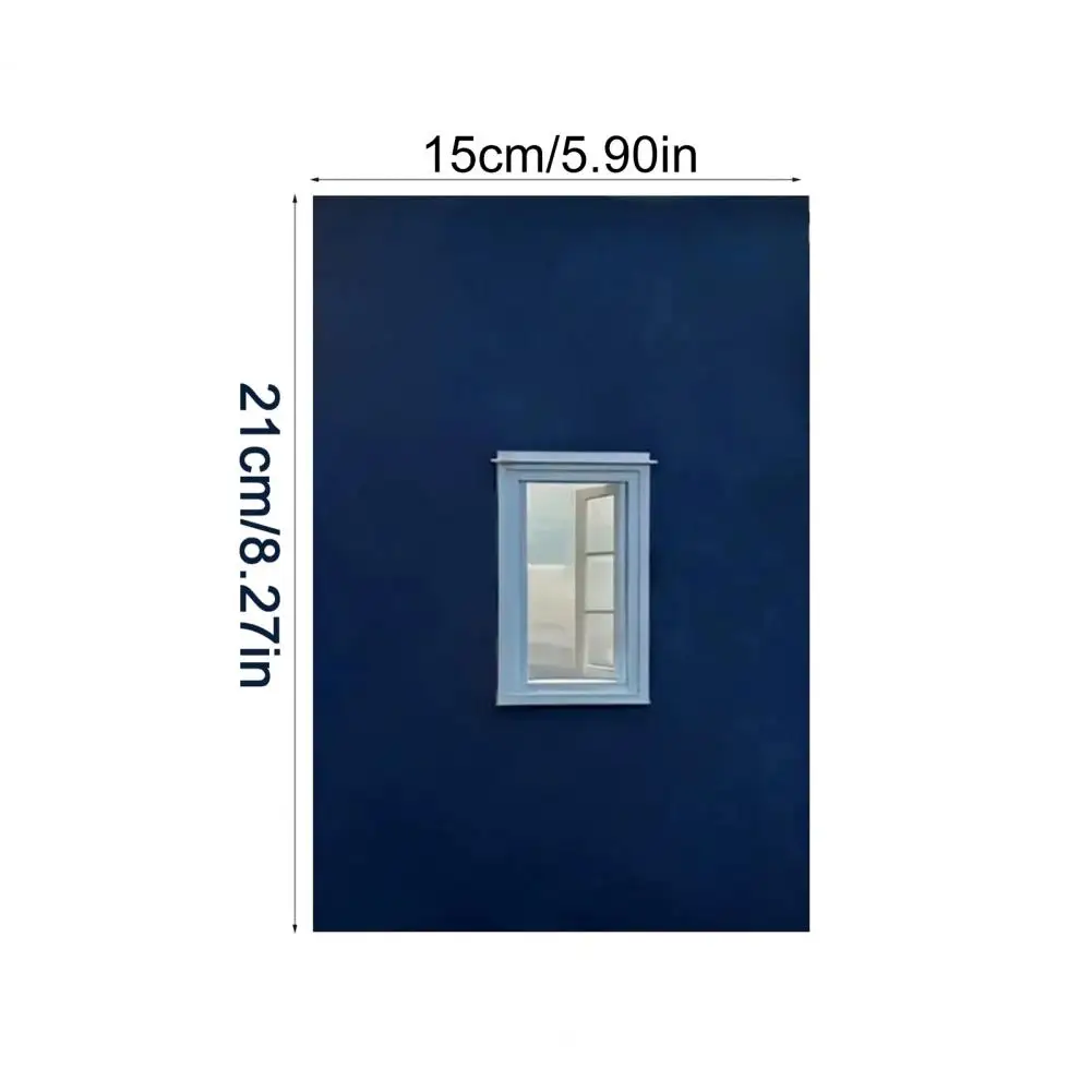View Photo Prop 3pcs Window Frame Photography Props Set Portable Artistic Landscape Outdoor Travel Shot Photo Accessories Window