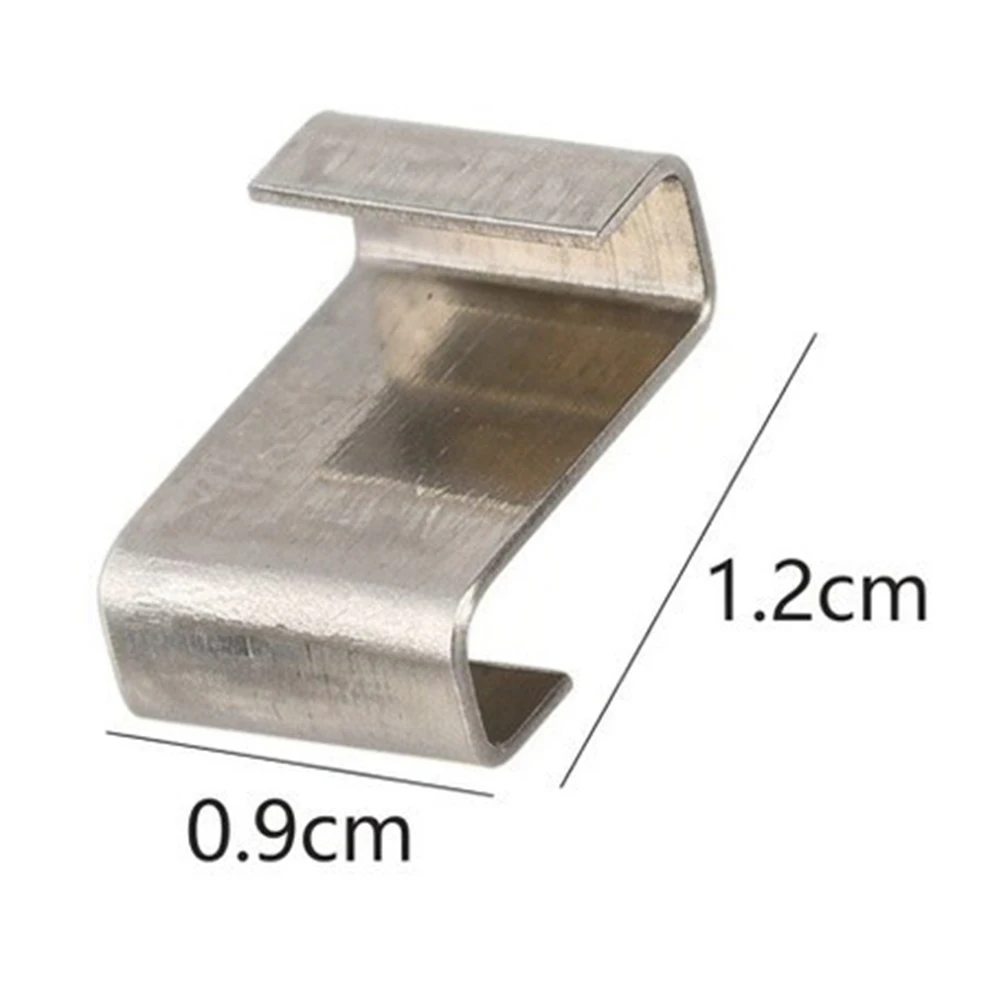 Stainless Steel Greenhouse Glass Fixing Clips 150 pcs W or for Z Design for Enhanced Stability in Rainstorms and High Winds