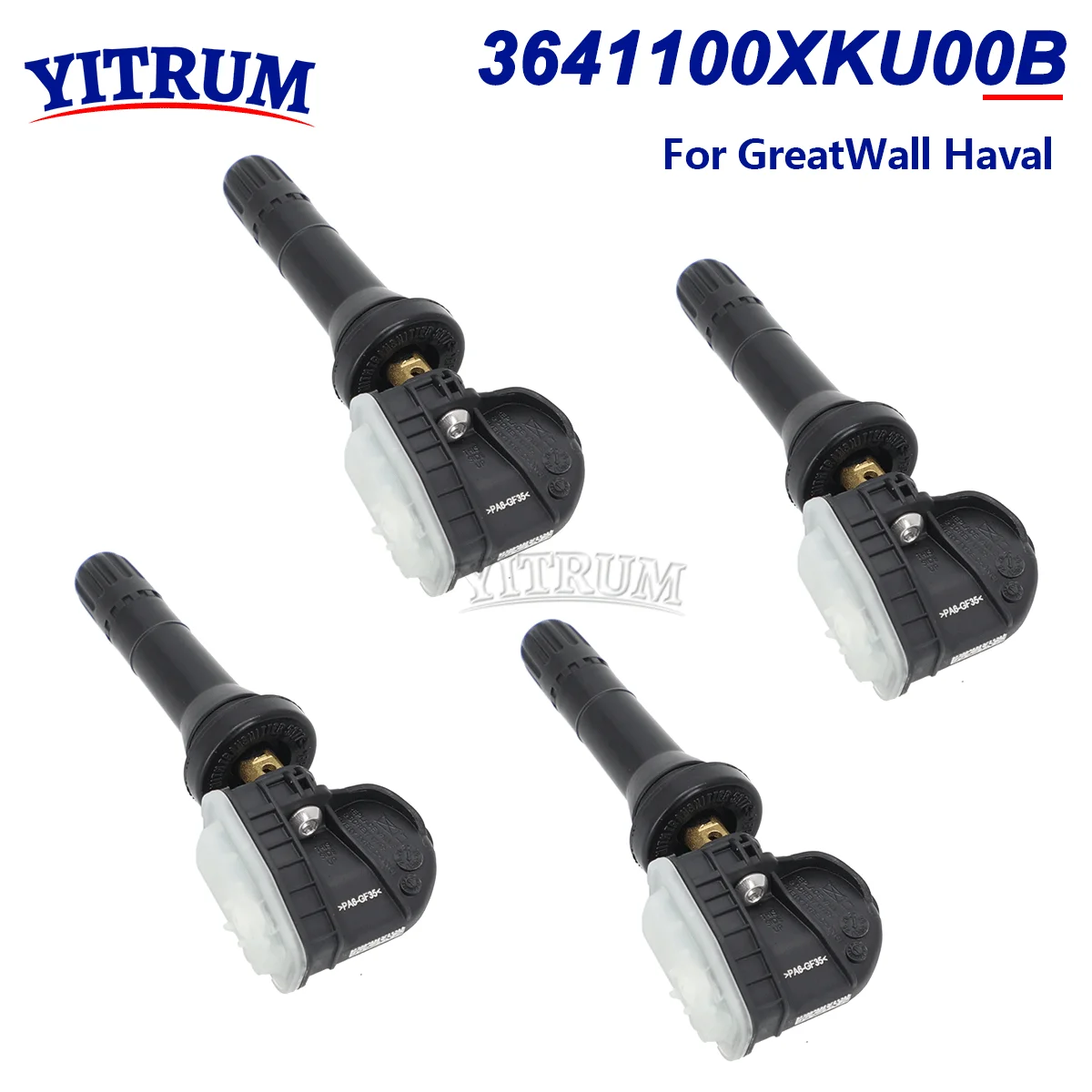 Sensor de presión de neumáticos, dispositivo TPMS para GreatWall Voleex C30 EV Wingle 5 6 7 Haval H2 H5 Classics H6 Coupe H7 H7L H9 433MHz, 3641100XKU00B