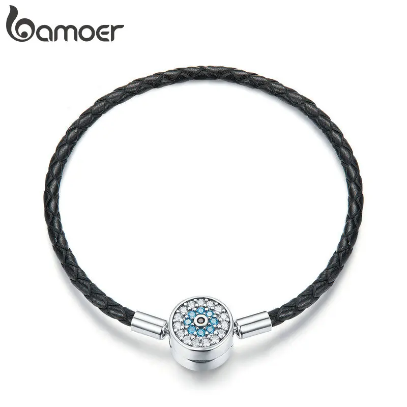 

Браслет женский из серебра 925 пробы, с круглой застежкой