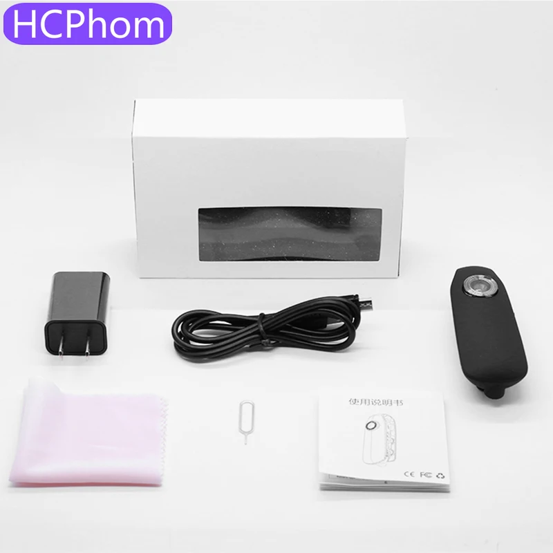 كاميرا يمكن حملها بالجسم مع تسجيل الصوت والفيديو 1080P كشف الحركة كاميرا فيديو POV يمكن ارتداؤها لركوب الدراجات والمشي على الحيوانات الأليفة والسفر