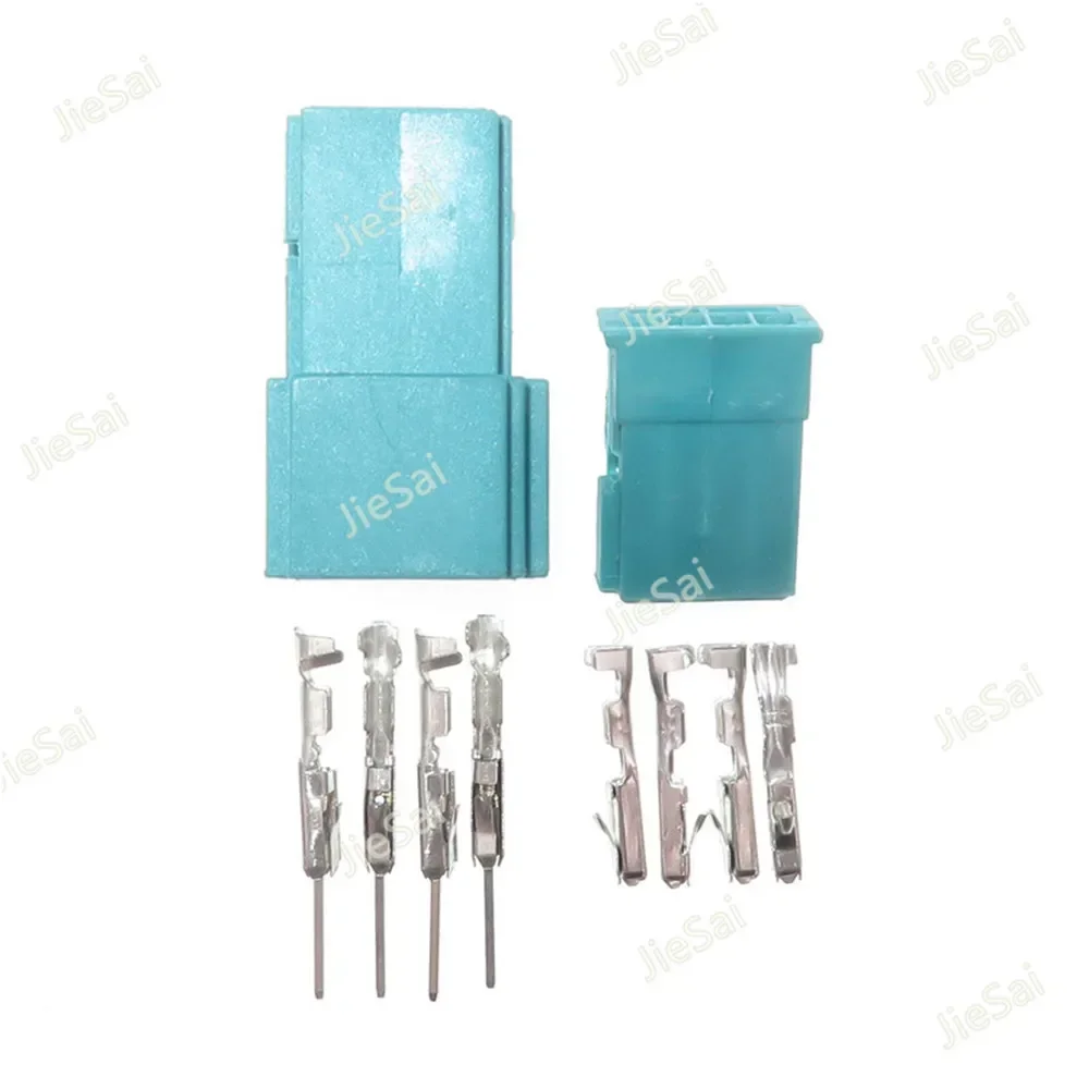 4 دبوس 968813-9 1452576-9 ممسحة السيارات الاستشعار التوصيل الباب ضوء الغلاف الجوي أضواء سلك المقبس أنثى ذكر موصل لسيارات BMW