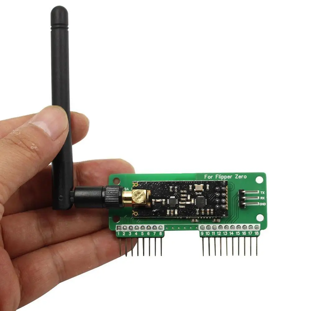 

Макетная плата для Flipper Zero WiFi NRF24 + ESP32, модуль мыши GPIO CC1101 для Flipper, нулевая модификация