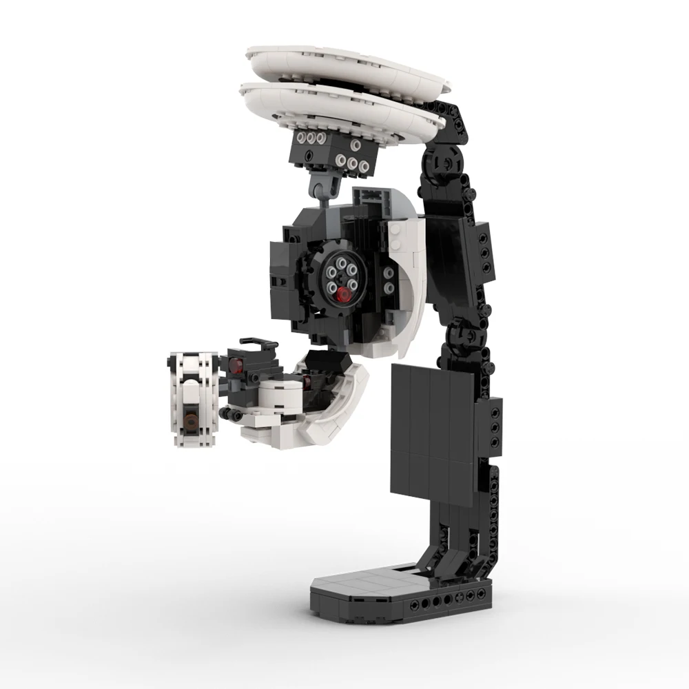 MOC Portaled 2 GLaDOS Building Blocks Set with Atlas and P-Body Apertured Science Robot Bricks Toys Kid Birthday Gift