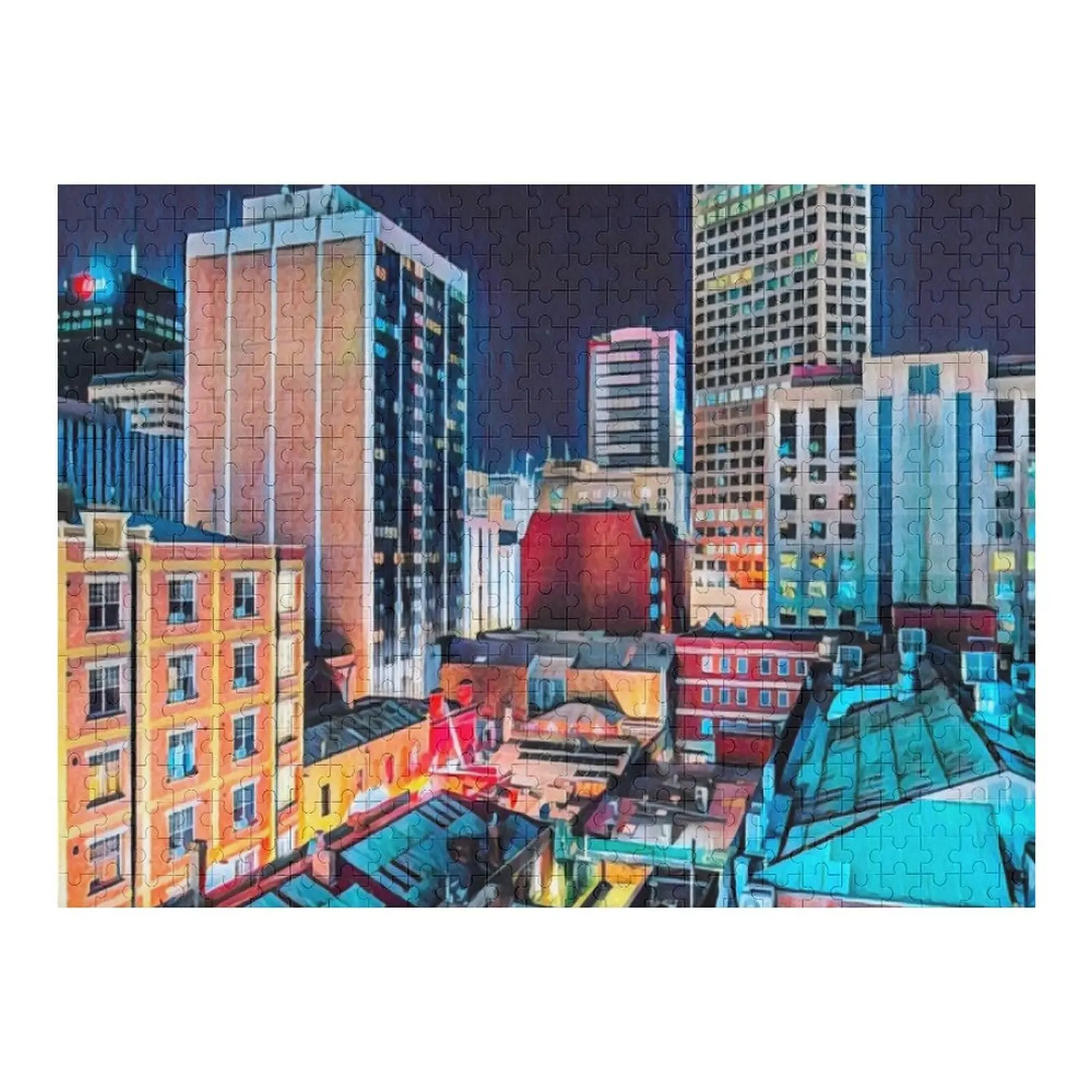 

Пазл Adelaide by Night Персонализированное имя Аниме IQ Пазл