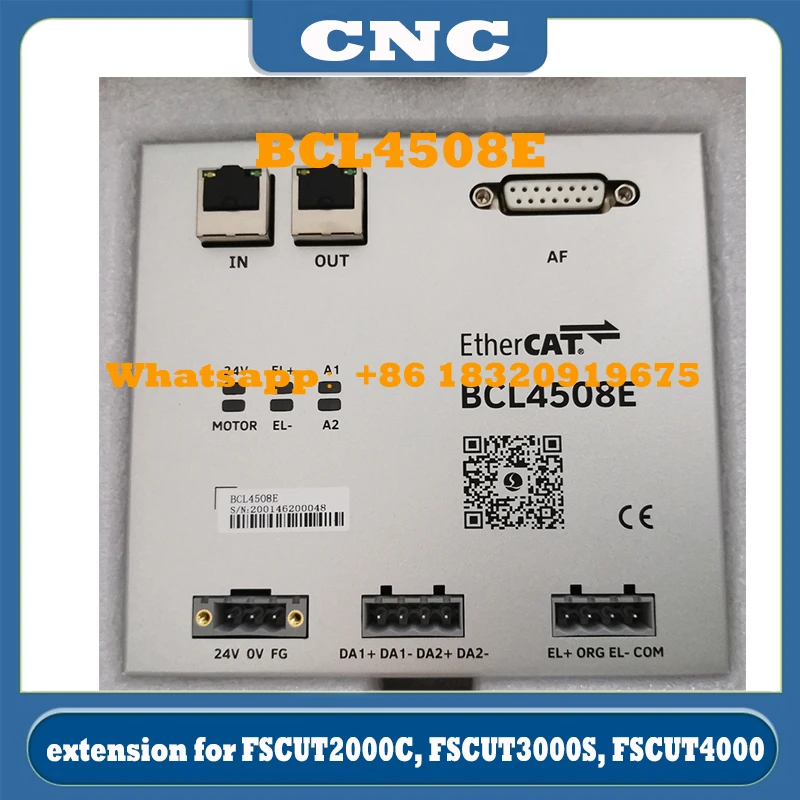 لوحة تمديد CNC BCL4508E تعتمد على تقنية حافلة EtherCAT لتوفير المزيد من موارد الإدخال/الإخراج