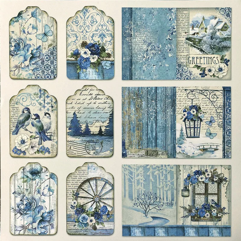 Blue world Stickers Crafts And Scrapbooking stickers kids toys book Decorative sticker DIY Stationery