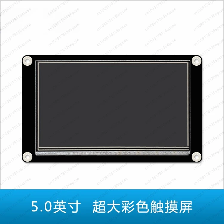 شاشة ملونة تعمل باللمس ملحقات اللوحة الرئيسية للطباعة ثلاثية الأبعاد، شاشة لمس للطابعة ثلاثية الأبعاد مقاس كبير 5.0 بوصة #1