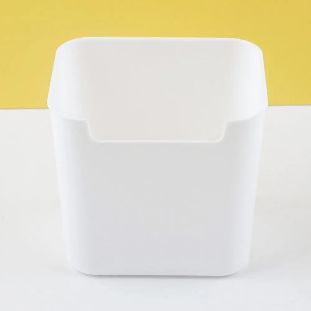 

Simple Transparent Desk Pen Holder Large Capacity INS Style Pencil Storage Box Multifunction Plastic Storage Bucket Student