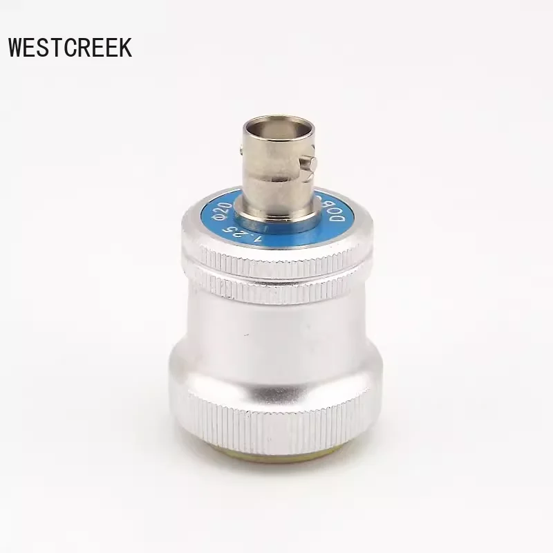 

WESTCREEK Straight probe of ultrasonic flaw detector, 1.25P20 metal nondestructive testing longitudinal wave transducer.