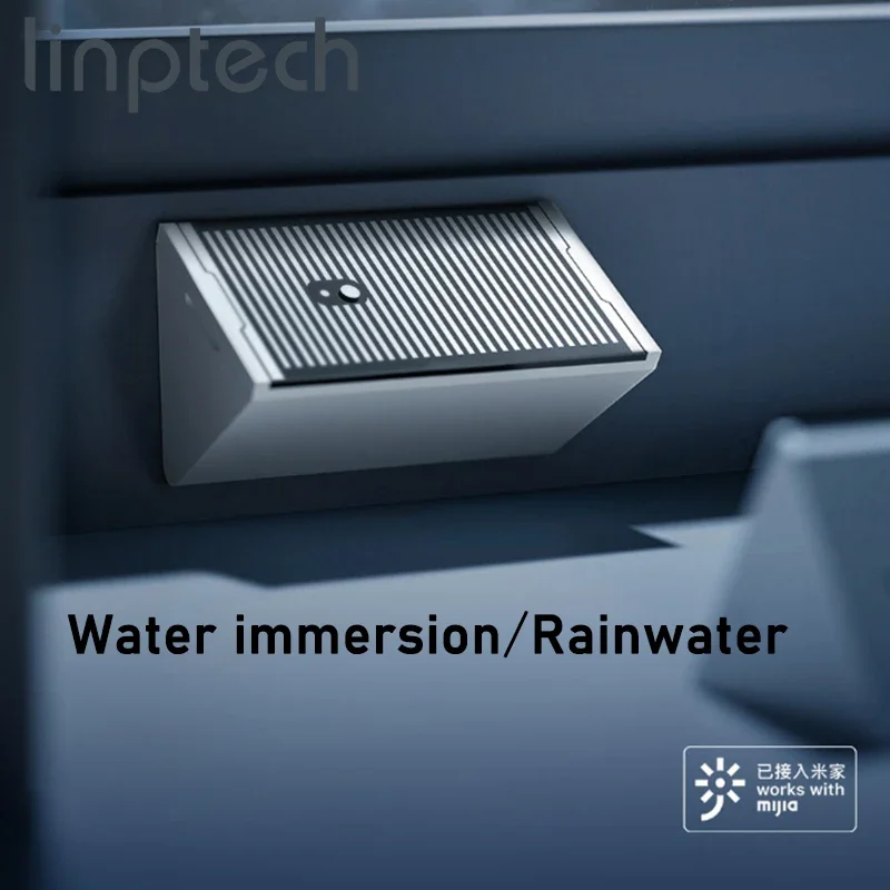 Linptech Bluetooth Water Leak Sensor &Rain Detector IPX7 Waterproof Flood Water immersion For Home Security Works For Xiaomi APP