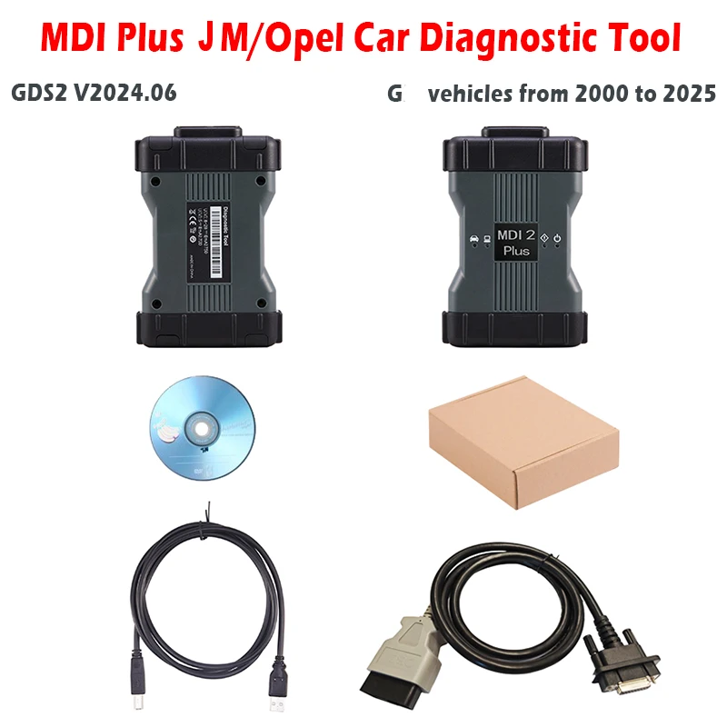 

НОВЫЙ V2024.06 GD S для нескольких интерфейсов для MDI2 USB WIFI для сканера Opel MDI-2 Диагностические инструменты Программное обеспечение MDI II G S2 Tech Win