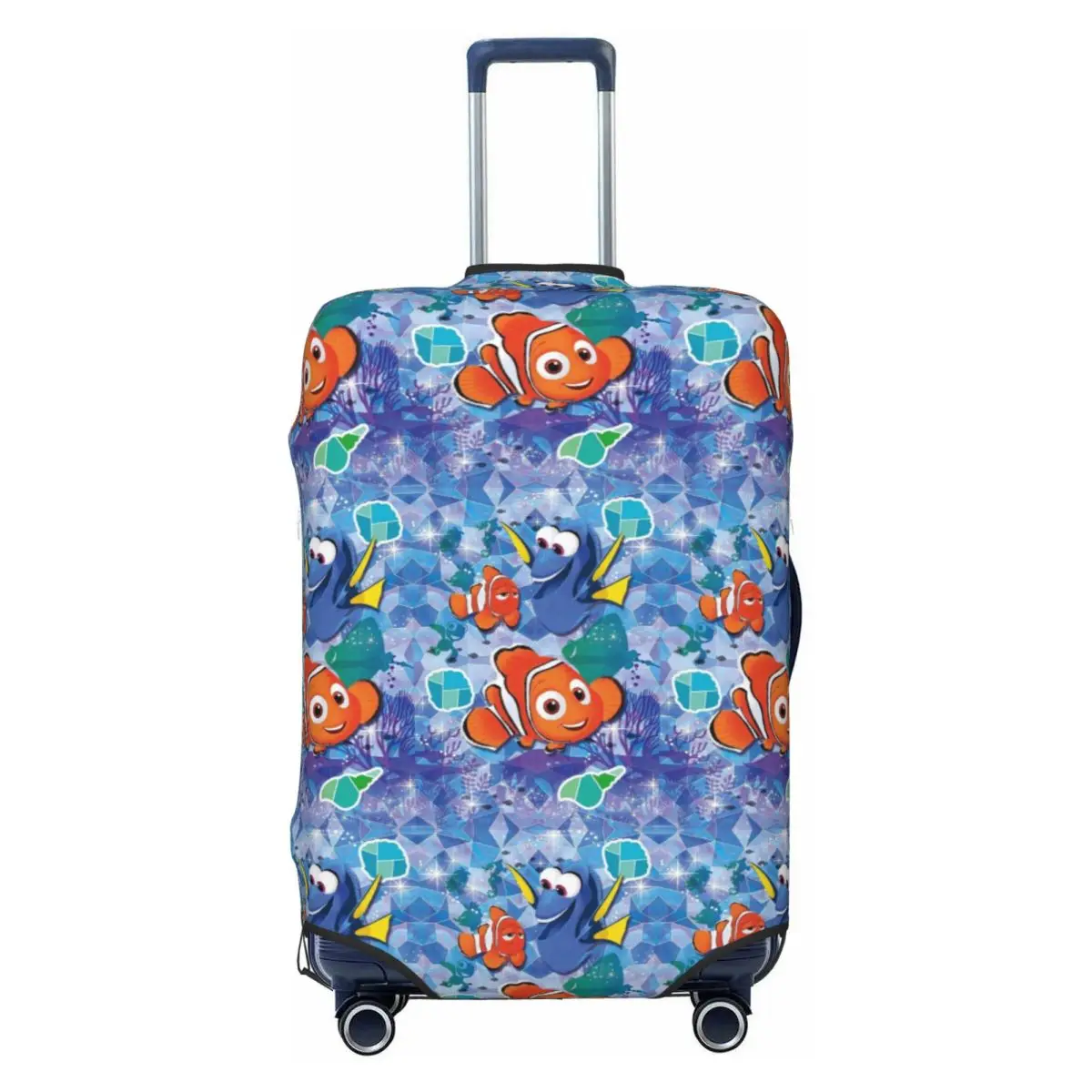 

Custom Finding Nemo Luggage Cover Protector Funny Travel Suitcase Covers for 18-32 Inch