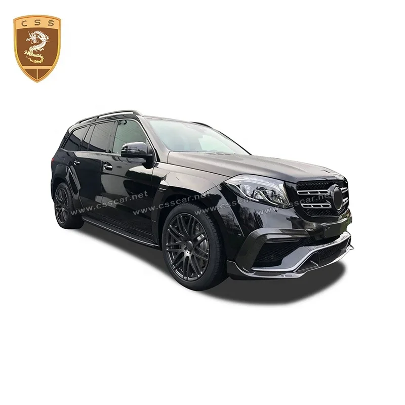 Auto Teile BH Stil Fiberglas Auto Radlauf Fender Flare Kit Set für Mercedes Benz GLS X166