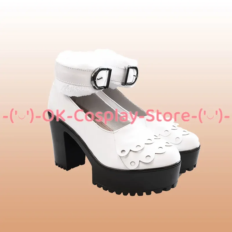 Asuka-Chaussures de Cosplay en Cuir PU, Bottes OligCosplay, Accessoire de Carnaval d'Halloween, sur Mesure