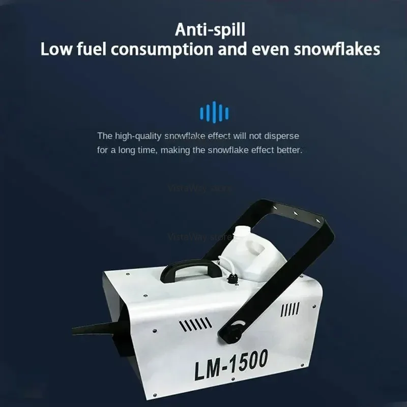 Лидер продаж Snowmaking Snow Blower Рождественская сцена Свадьба Моделирование снега Искусственный снег