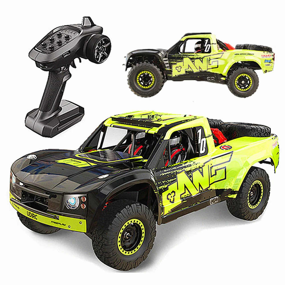 

UDIRC 1002 1002SE RTR 1/10 2.4G 4WD 60km/h RC Car Brushless Short Course Truck LED Light Gyro All Terrain Desert Off Road Truck