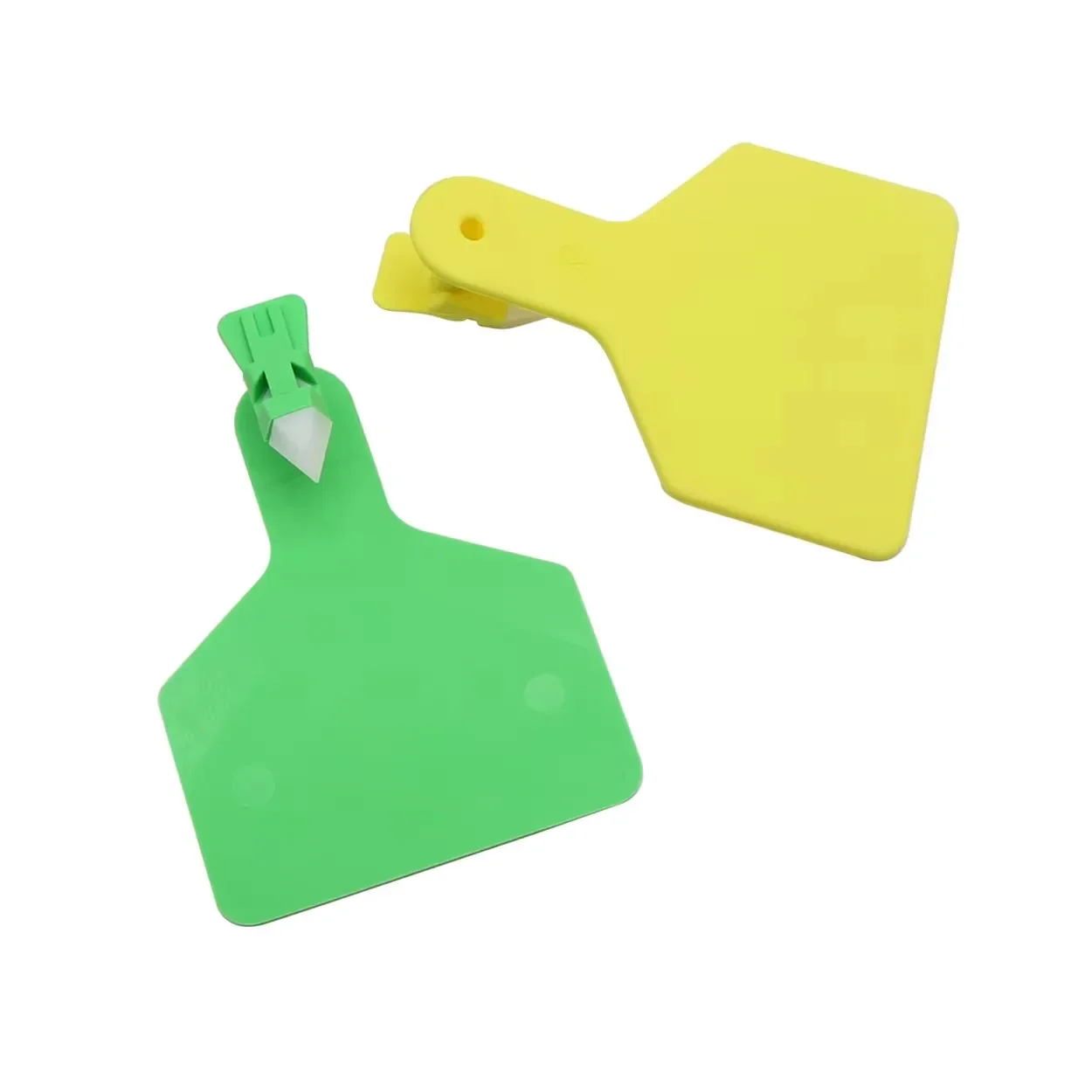Livestock Cattle Ear Tags TPU Material, Blank Cow Ear Tags Custom Number, Animal Identification Tags for Farming