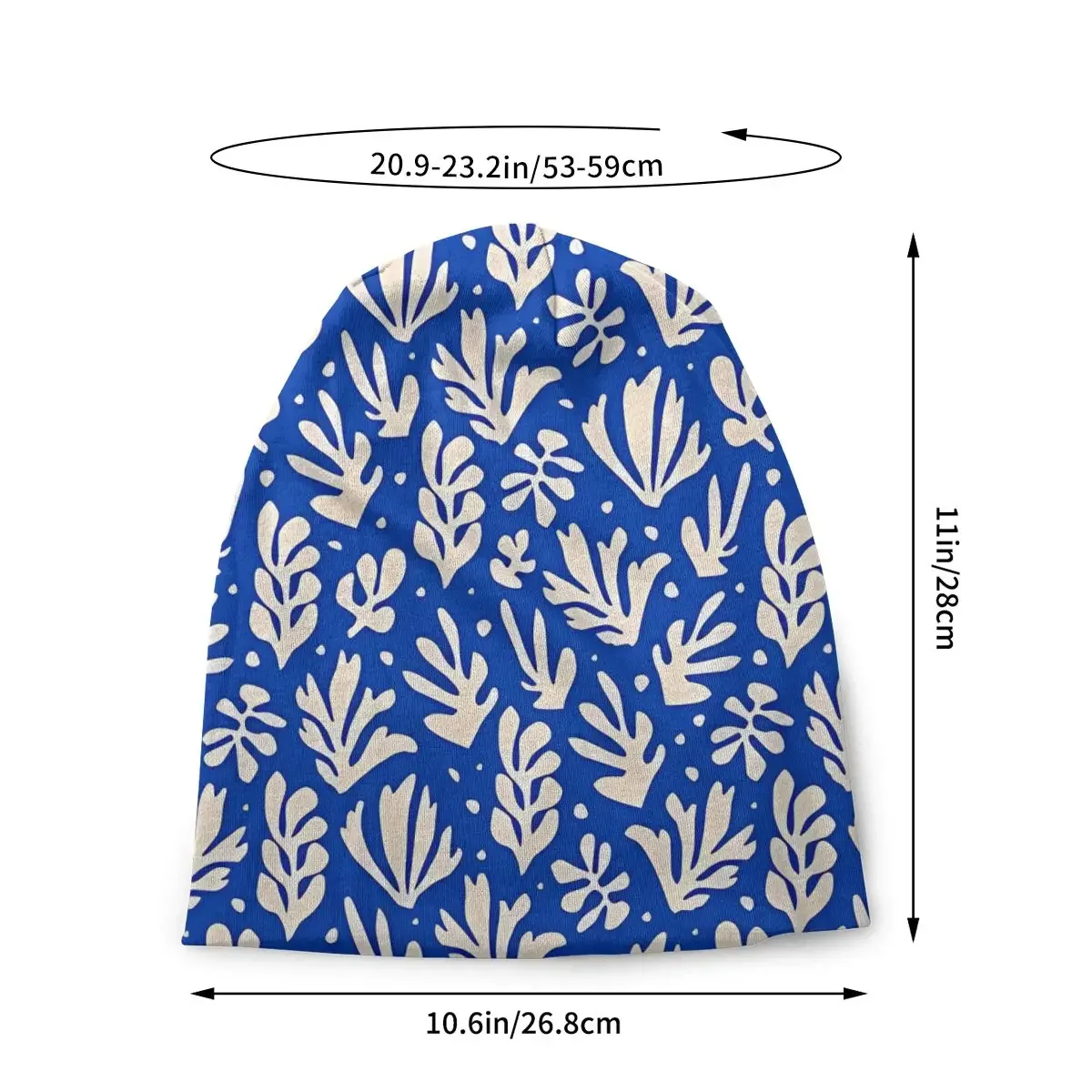 Leaves Pattern Plants Bonnet Homme Autumn Spring Thin Skullies Beanies Caps For Men Women Novelty Hats