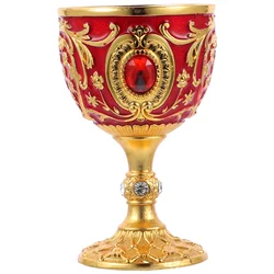 Vintage Chalice Goblet Royal Wine Cups King European Style Whiskey Cup Renaissance Medieval Gifts Communion