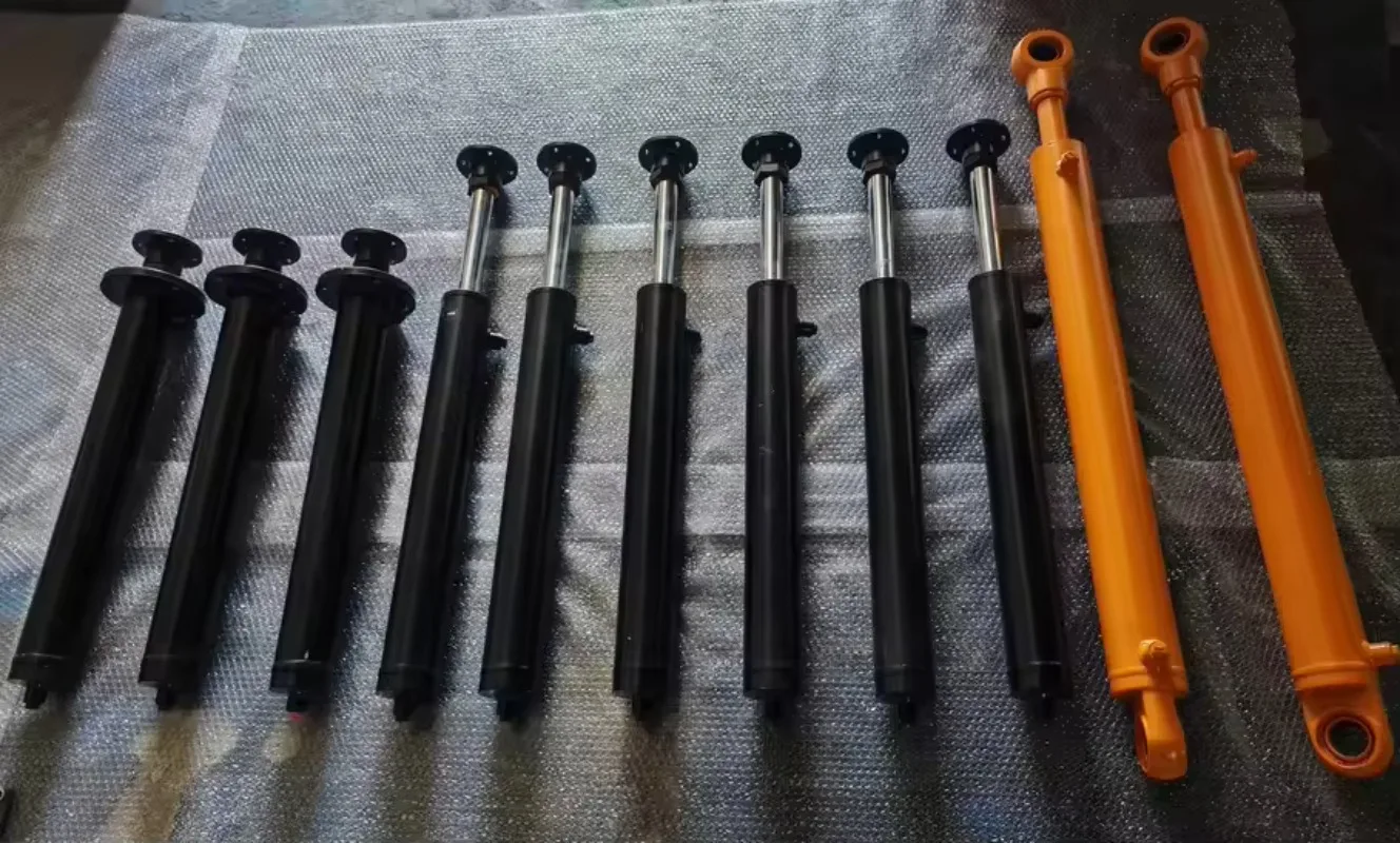 Durable Small Bore Hydraulic Cylinder Mini Piston Ram Piston Rod for Agricultural Vehicle/Garbage