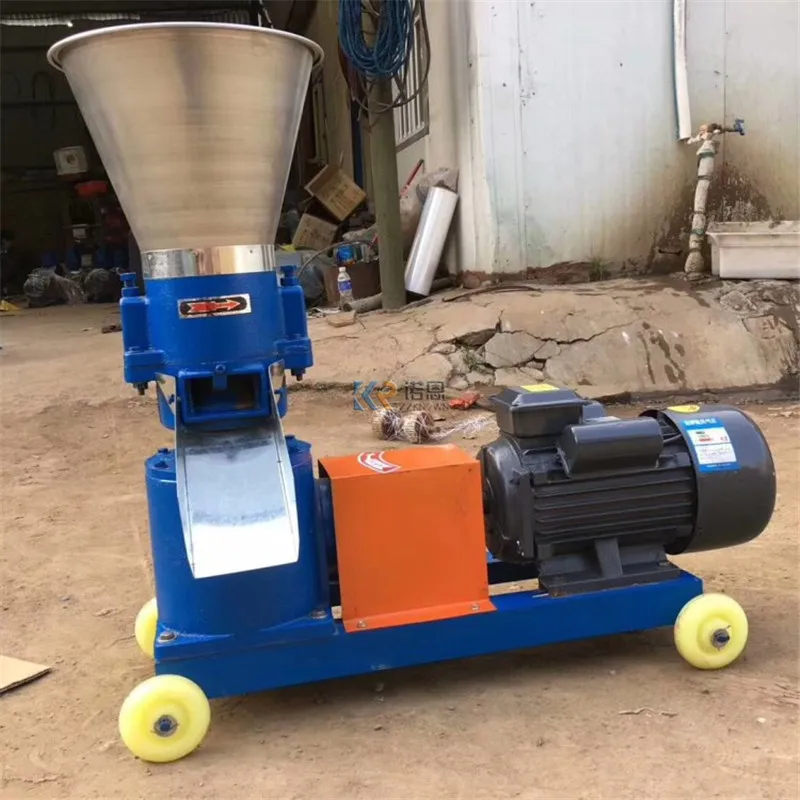 2023 แพะไก่เนื้ออาหารไก่เครื่องอัดเม็ด Mill Extruder วัวนกสัตว์เลี้ยง Feeding อาหารเครื่อง Pelletizer สําหรับอาหารสัตว์