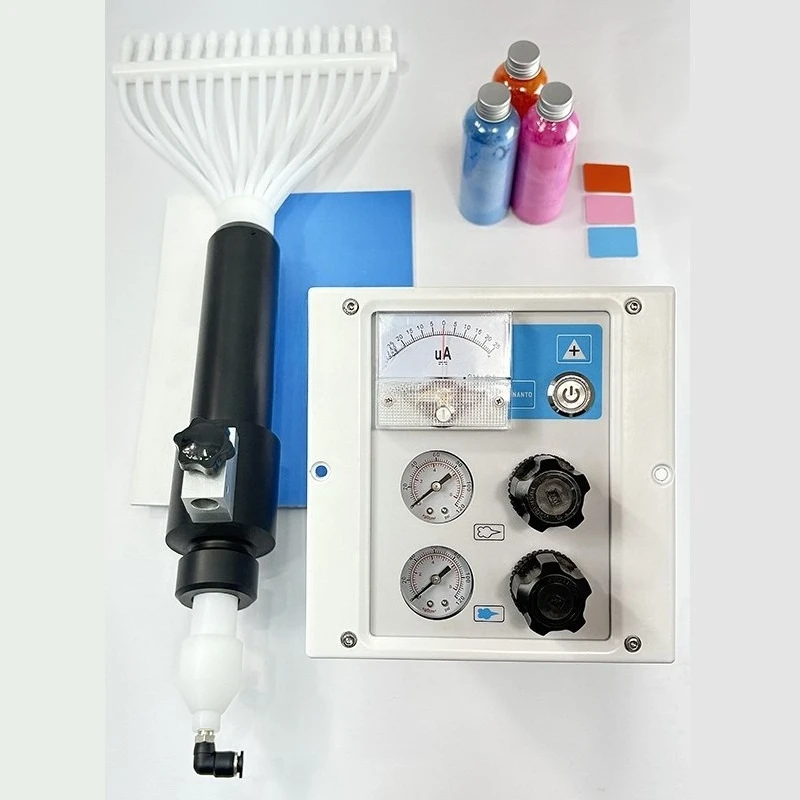 

Automatic friction electrostatic spray gun Deep slot radiator electrostatic spray gun