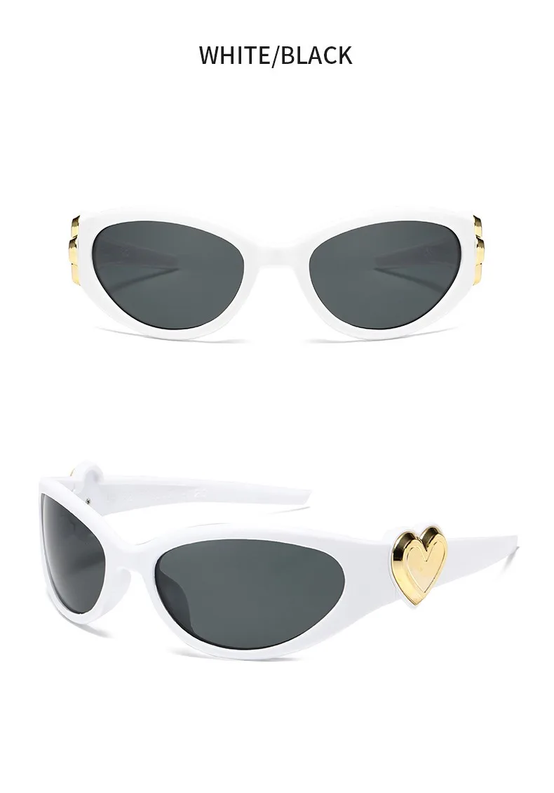 Retro Oval Cat-Eye Sunglasses — product detail 13