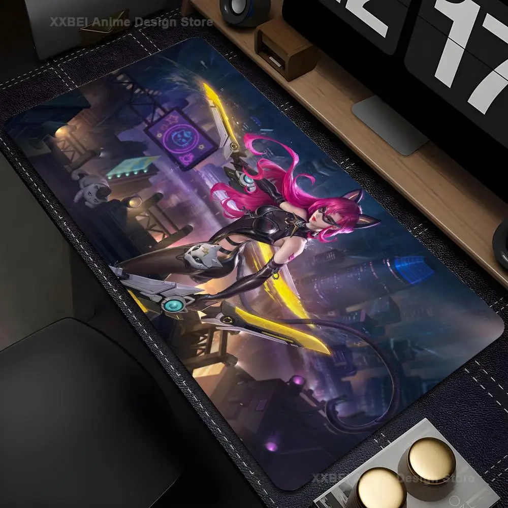 Hot Games Honor Of Kings Anime Girls Mousepad Large Gaming Mouse Pad LockEdge Thickened Computer Keyboard Table Desk Mat