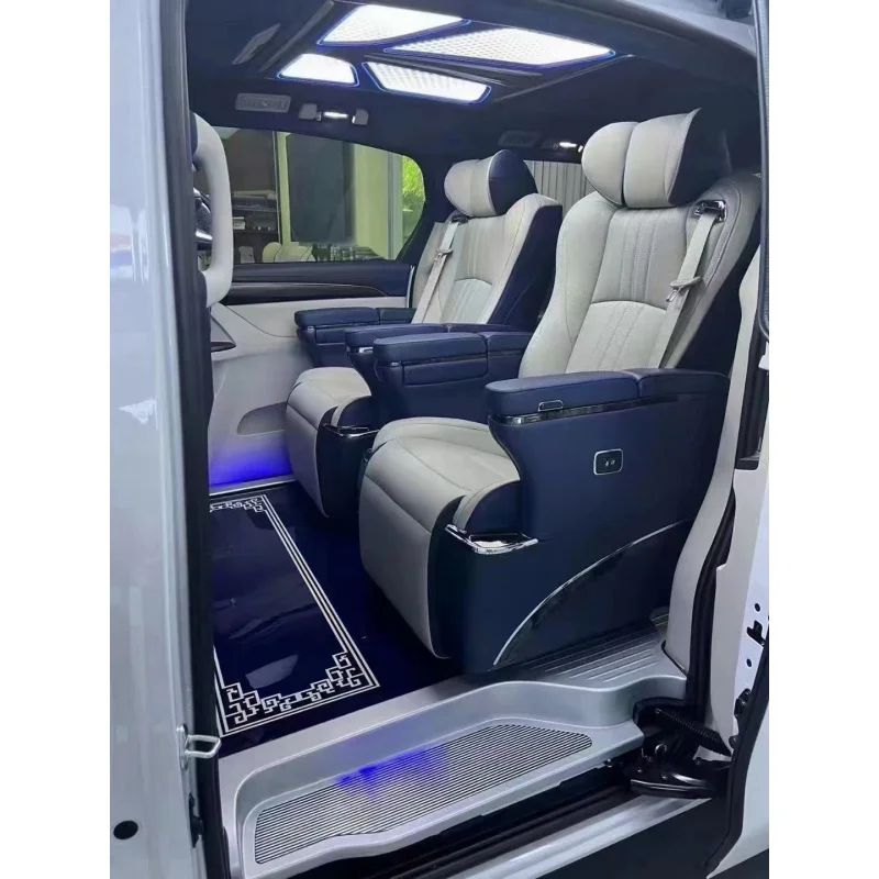 Fits Toyota VITO SIENNA HIACE KIA CARNIVAL MPV, 2022 Popular Luxury Electric Seats, Black and Beige Available