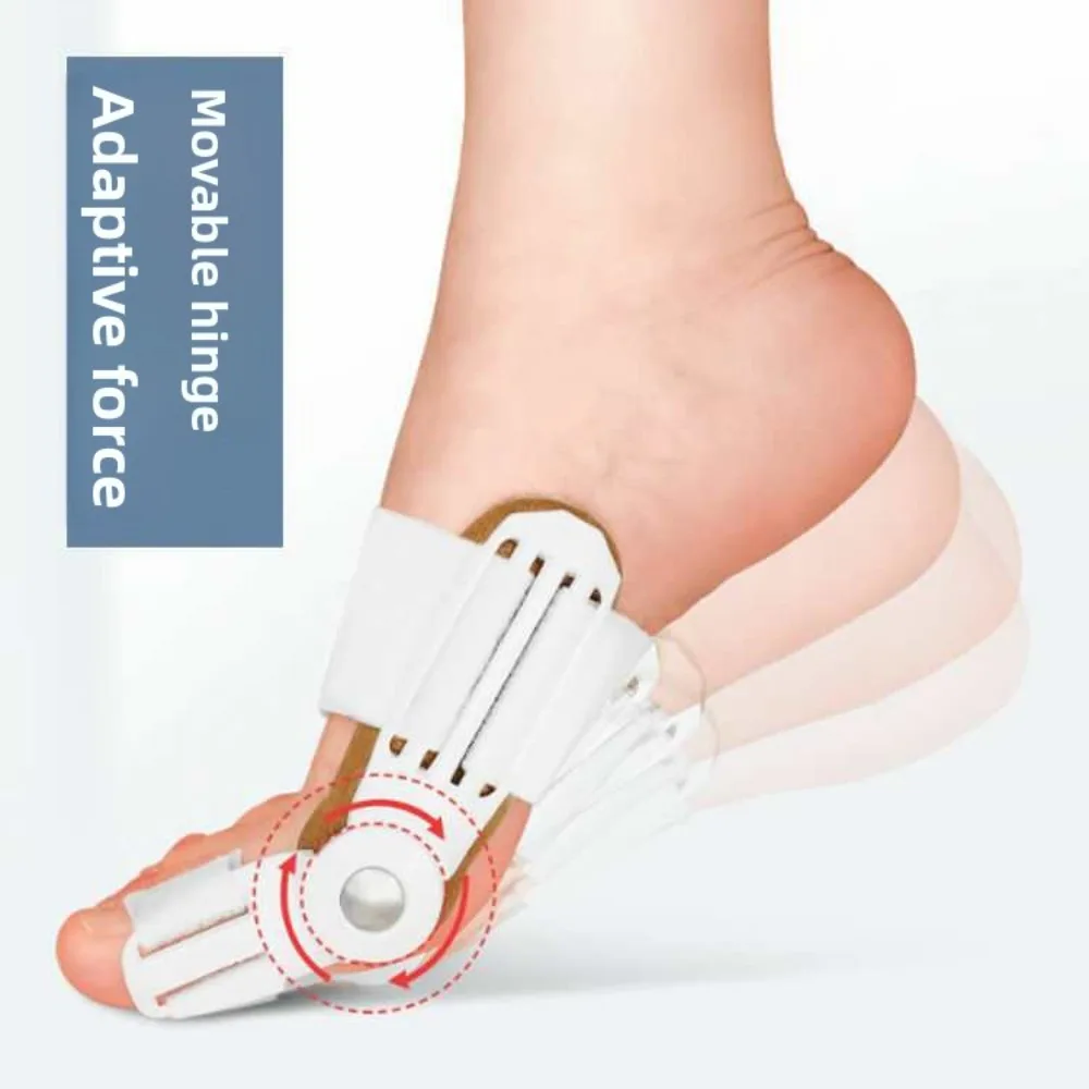 อุปกรณ์แก้ไขนิ้วหัวแม่เท้าเอียง 1 ชิ้น ใช้งานสะดวก บรรเทาอาการปวดเท้า ช่วยดูแลเท้า ปรับรูปเท้า แก้ปัญหาหัวแม่เท้าเอียง ใช้ได้ทั้งชายและหญิง