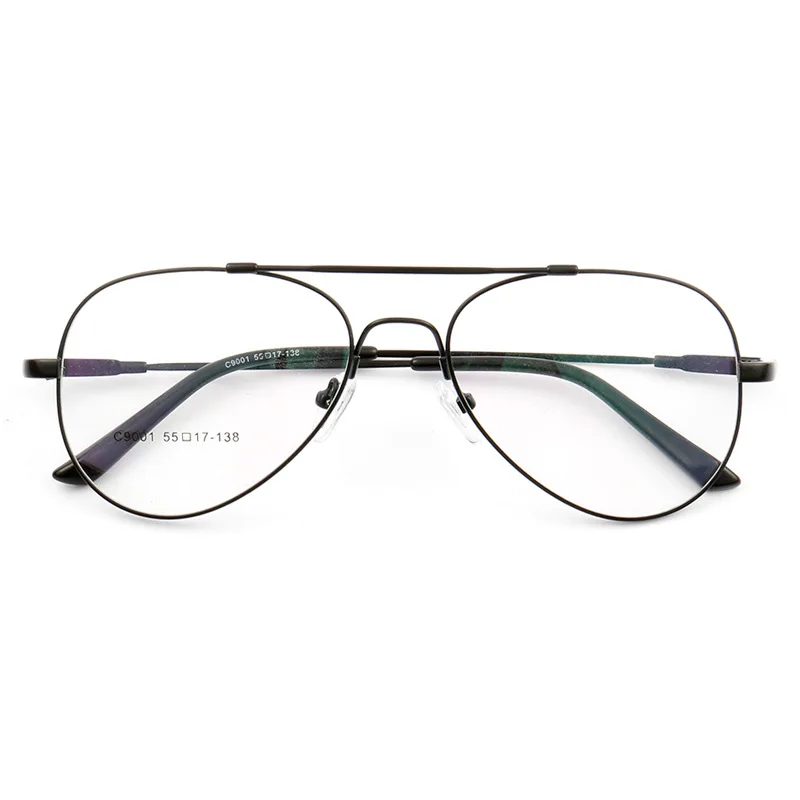 

Titanium Glasses Frame Men Optical Eyewear Oval Pilot Bendable Eyeglasses Frames Customized Prescription