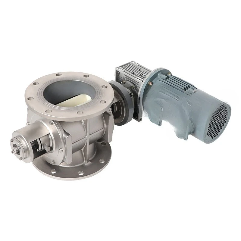 

Stainless steel rotary valve lithium battery powder chemical special shutdown fan wear-resistant corrosion nylon