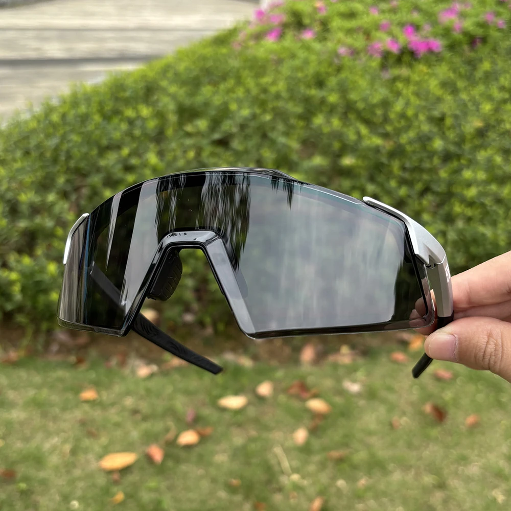 Hochwertige Fahrradbrille, Sonnenbrille für Herren, UV400-Schutz, Sportbrille, MTB-Brille, Outdoor-Brille, Fahrradbrille für Damen.