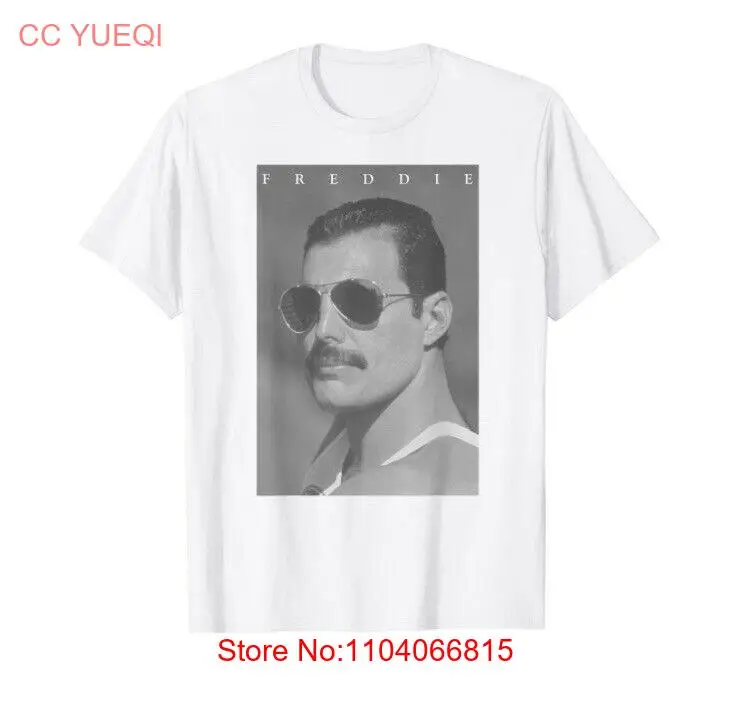 NEW Freddie Mercury Official B&W Shades Photo T-Shirt QUEEN SIZE XL GAY PRIDE